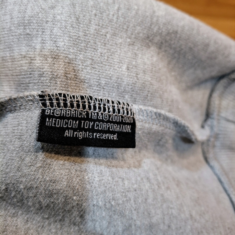 Ader X Bearbricks Sweatshirt Grey Size Large Ader… - image 3